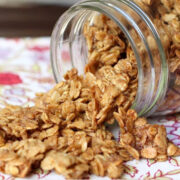 Chewy Oatmeal Toffee Cookie Granola.