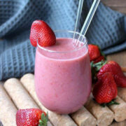 Dairy-Free Strawberry Smoothie.
