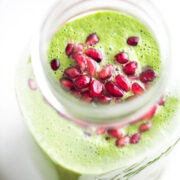 Holiday Detox Green Apple Smoothie.