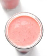 Strawberry Oatmeal Smoothie.