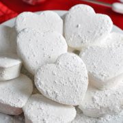 homemade heart marshmallows