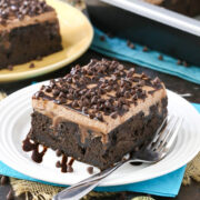 guinness chocolate poke cake