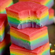 rainbow fudge