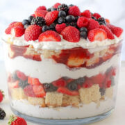 Berries and Cream Trifle