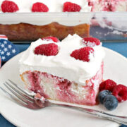 Berry Patriotic Poke Cake