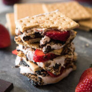 Strawberry S'mores.