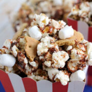 Nutella S'mores Popcorn.