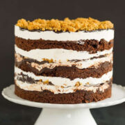 S'mores Layer Cake.