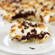 S'mores Macaroon Bars.