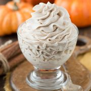 pumpkin whipped cream