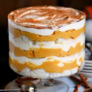 pumpkin cheesecake trifle