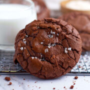 brownie crinkle cookies