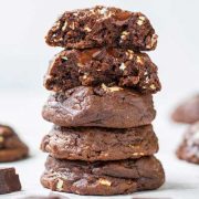 andes mint chip chocolate cookies