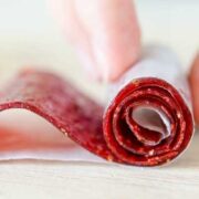 Strawberry Fruit Roll Ups from Fifteen Spatulas.