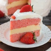 Strawberry Ice Cream Cake from My Kitchen Craze.