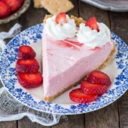 Strawberry Mousse Pie from The First Year.