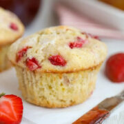 Strawberry Muffins from Celebrating Sweets.