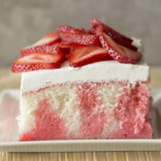 Strawberry Poke Cake from Swanky Recipes.