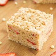 Strawberry Rice Krispies Treats from Fifteen Spatulas.