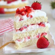 Strawberry Shortcake Cake from Celebrating Sweets.