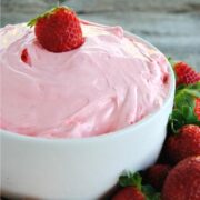 Strawberry Marshmallow Dip from Shaken Together Life.
