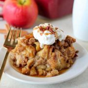 baked apple french toast casserole
