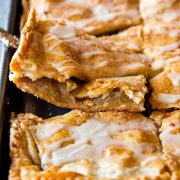 Apple Slab Pie with Maple Icing