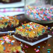 cake batter brownies