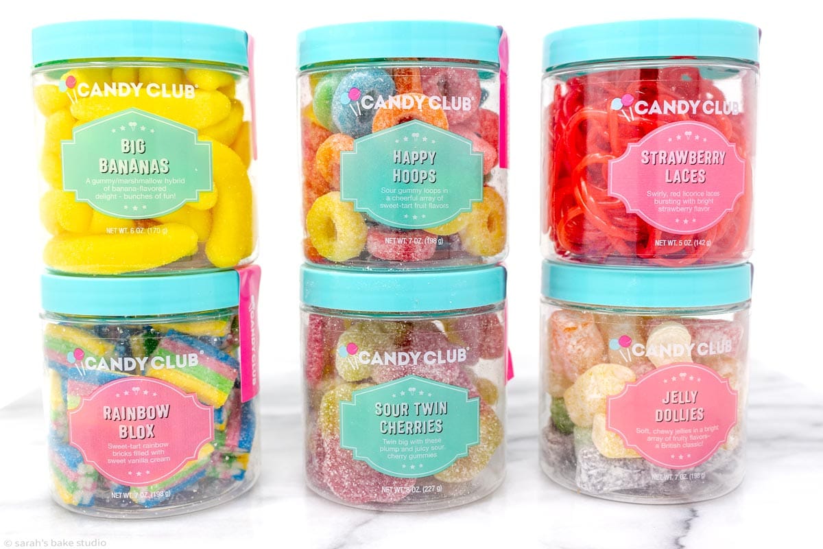Candy Club Subscription Box - a peek into a subscription box service filled with sweet and sour candy.