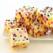 rainbow trix cereal bars