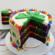rainbow chocolate cake