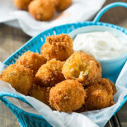 fried mashed potato balls
