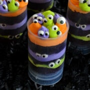 Monster Party Halloween Party Cupcakes.