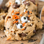 Peanut Butter Pudding Cookie Monsters.