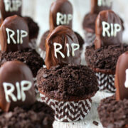 Tombstone Cupcakes.