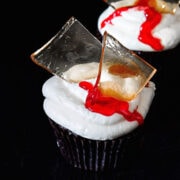Blood Drip Cupcakes.