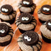 Cookies & Scream Spider Cupcakes.