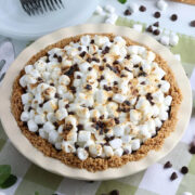 Mint Chocolate S'mores Pie