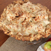 White Cheddar Apple Pie