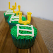 Field Goal Cupcakes.