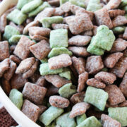 Football Puppy Chow.