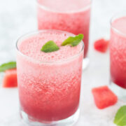 Watermelon Slushies from A Classic Twist.