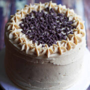 Banana Chocolate Chip Layer Cake from The Baker Chick.