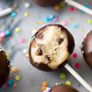 Cookie Dough Pops from Sugar Spun Run.