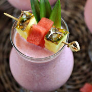 Watermelon Pina Colada from Cooking with Curls.