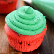 Watermelon Cupcakes from Baking Beauty.
