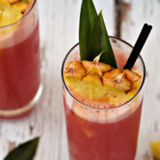 Watermelon Rum Punch from Cooking with Curls.