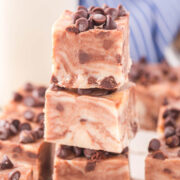 Cookie Dough Fudge from Love Bakes Good Cakes.