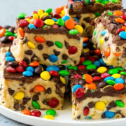 Cookie Dough Bars from Dinner at the Zoo.