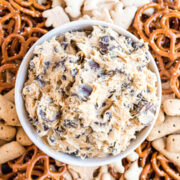 Peanut Butter Cookie Dough Dip from Shugary Sweets.